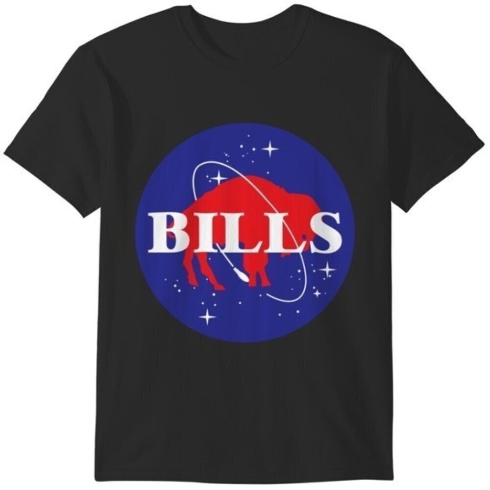 Buffalo Bills NASA Shirt Space Themed Bills Football Graphic Fan Tshirt